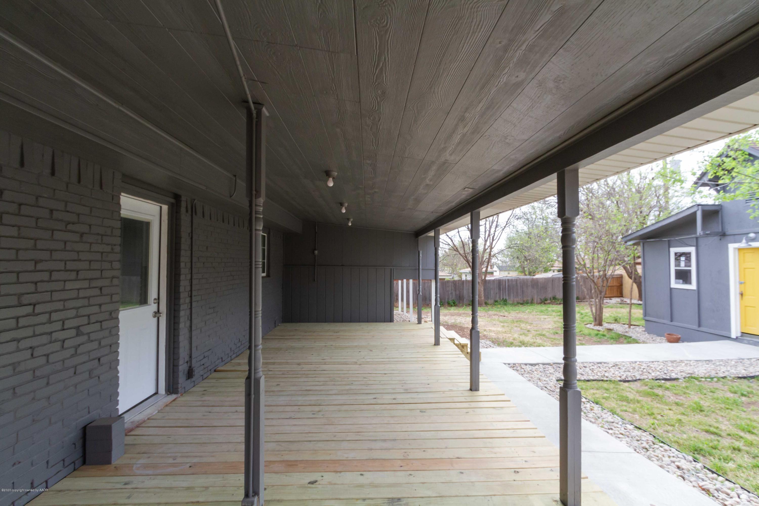 4217 Gary Lane Amarillo, TX 79110 - Photo 54 of 58 PATIO VIEW 2