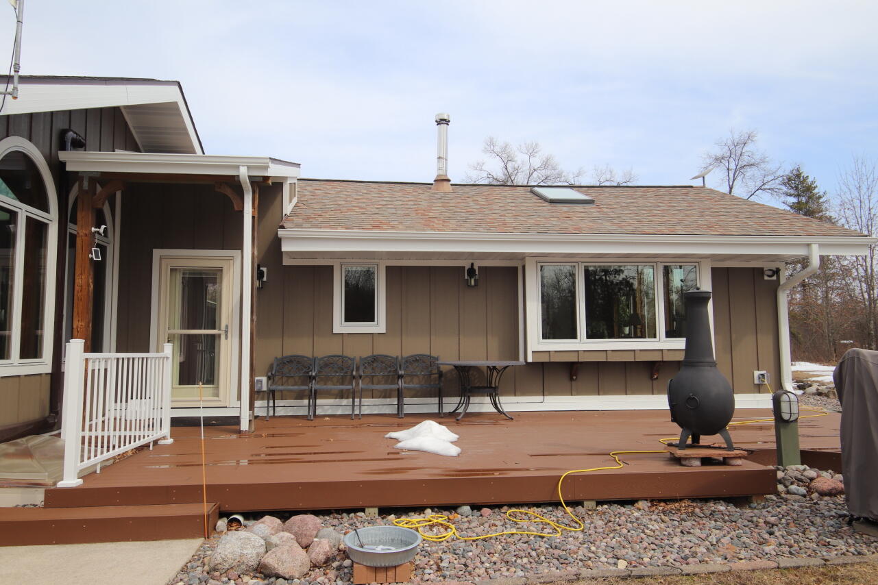 N11024 Deer Lake Road Stephenson, WI 54104 - Photo 28 of 99 HUGE Deck