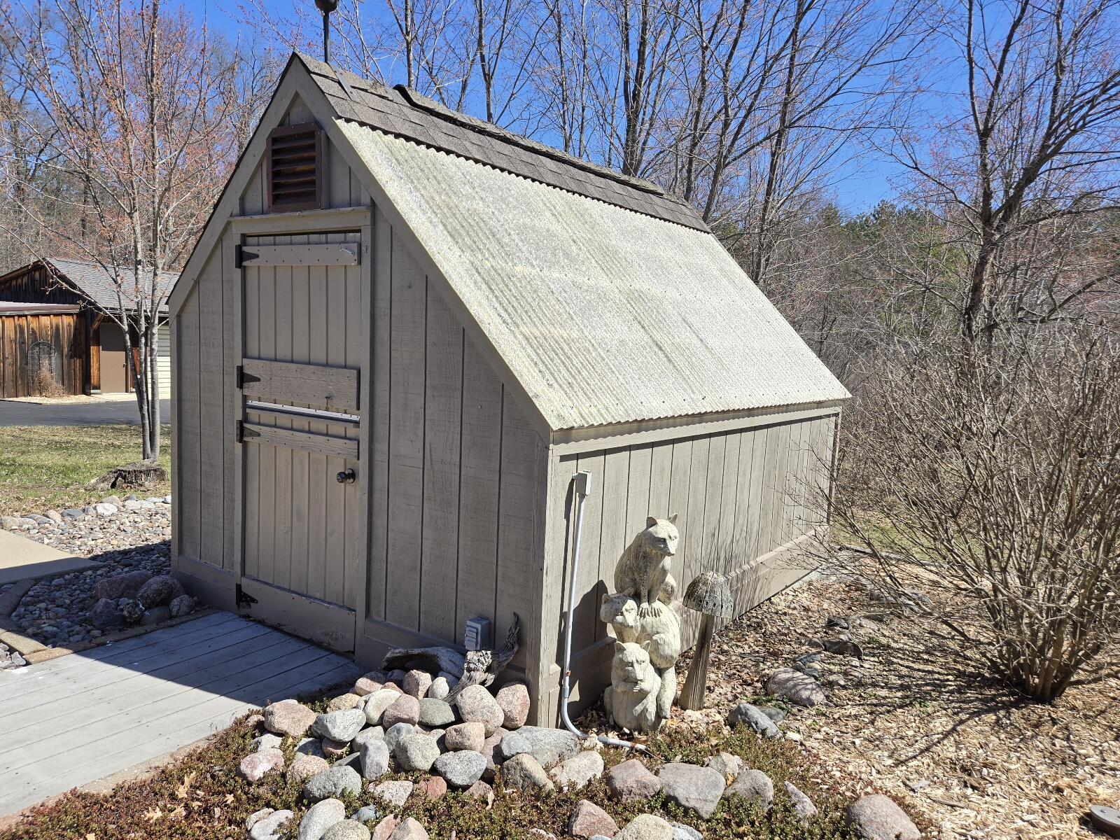 N11024 Deer Lake Road Stephenson, WI 54104 - Photo 61 of 101 Garden Shed