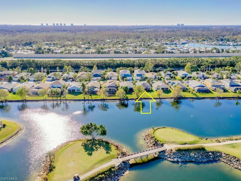 21695 Windham Run Estero, FL 33928 - Photo 24 of 42 an aerial view of a residential houses with outdoor space and swimming pool