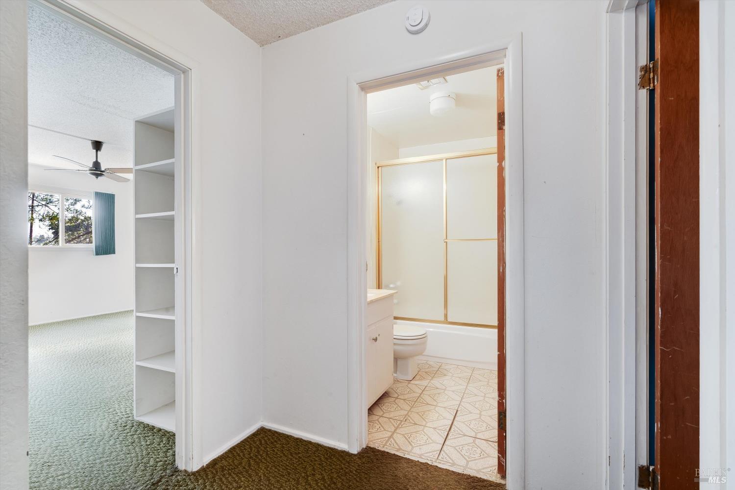 5158 Parkhurst Drive Santa Rosa, CA 95409 - Photo 23 of 40 a view of a bathroom from a hallway