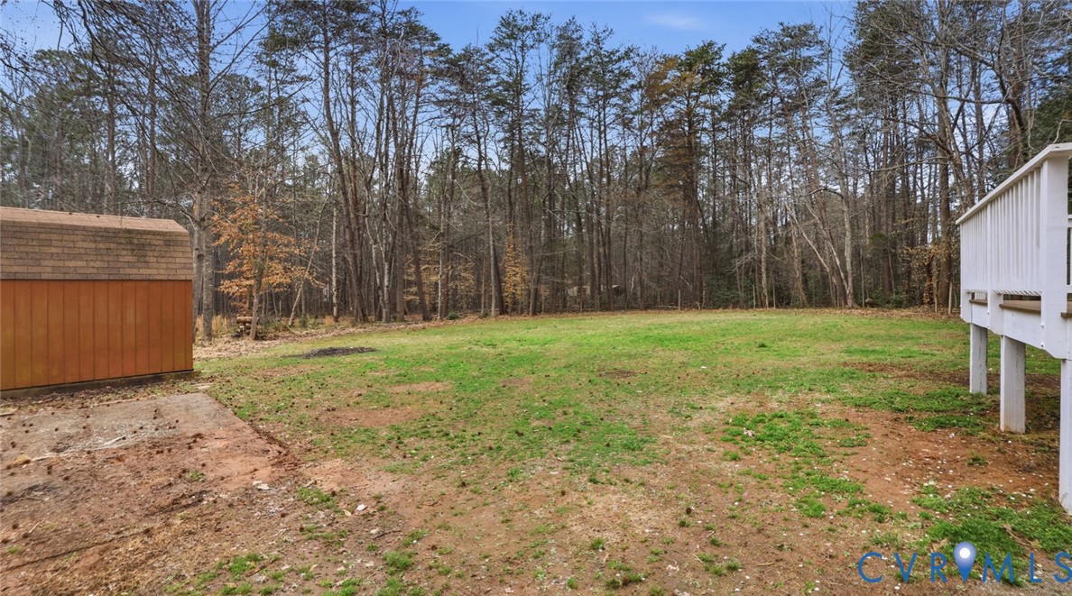 3063 Three Chopt Road Gum Spring, VA 23065 - Photo 38 of 45 a view of a yard with a trees