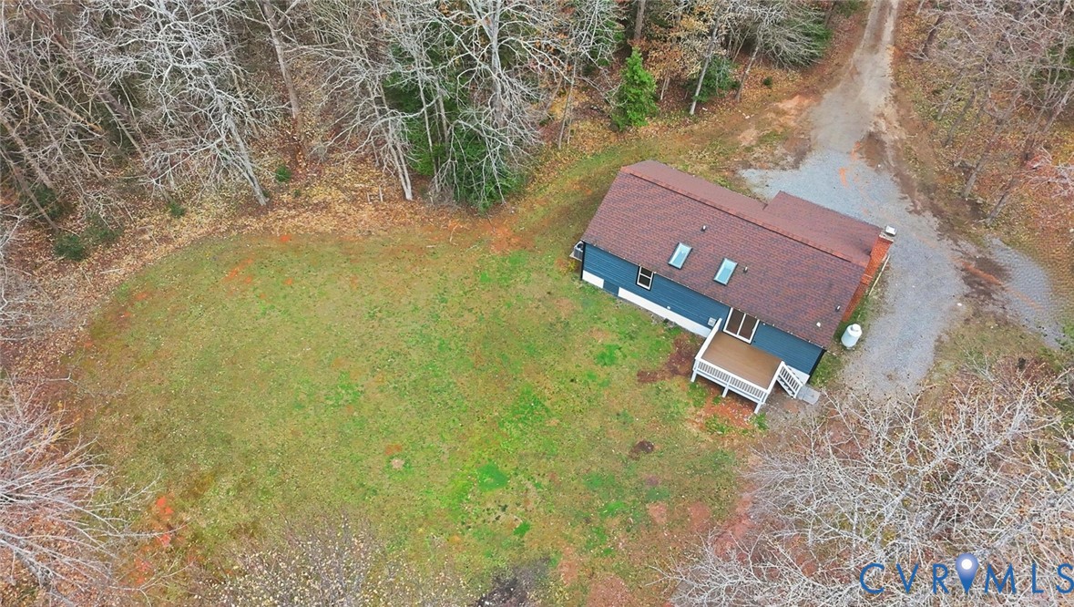 3063 Three Chopt Road Gum Spring, VA 23065 - Photo 45 of 45 an aerial view of a house with a yard