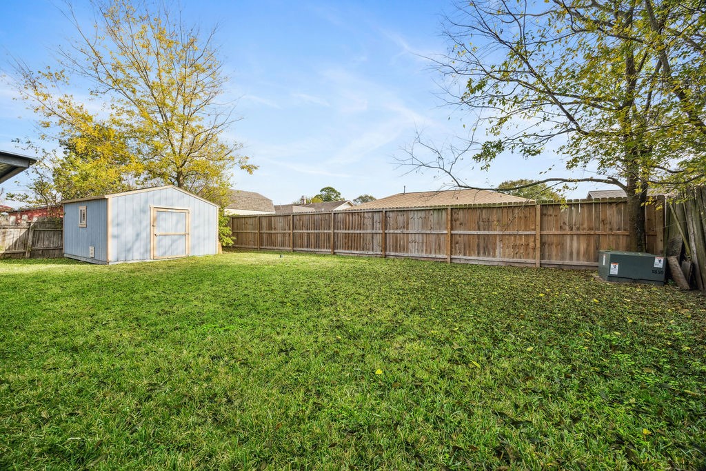 4019 Danpree Street Pasadena, TX 77504 - Photo 20 of 20 a view of a house with a backyard