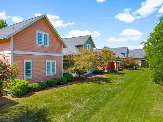 a view of a house with swimming pool