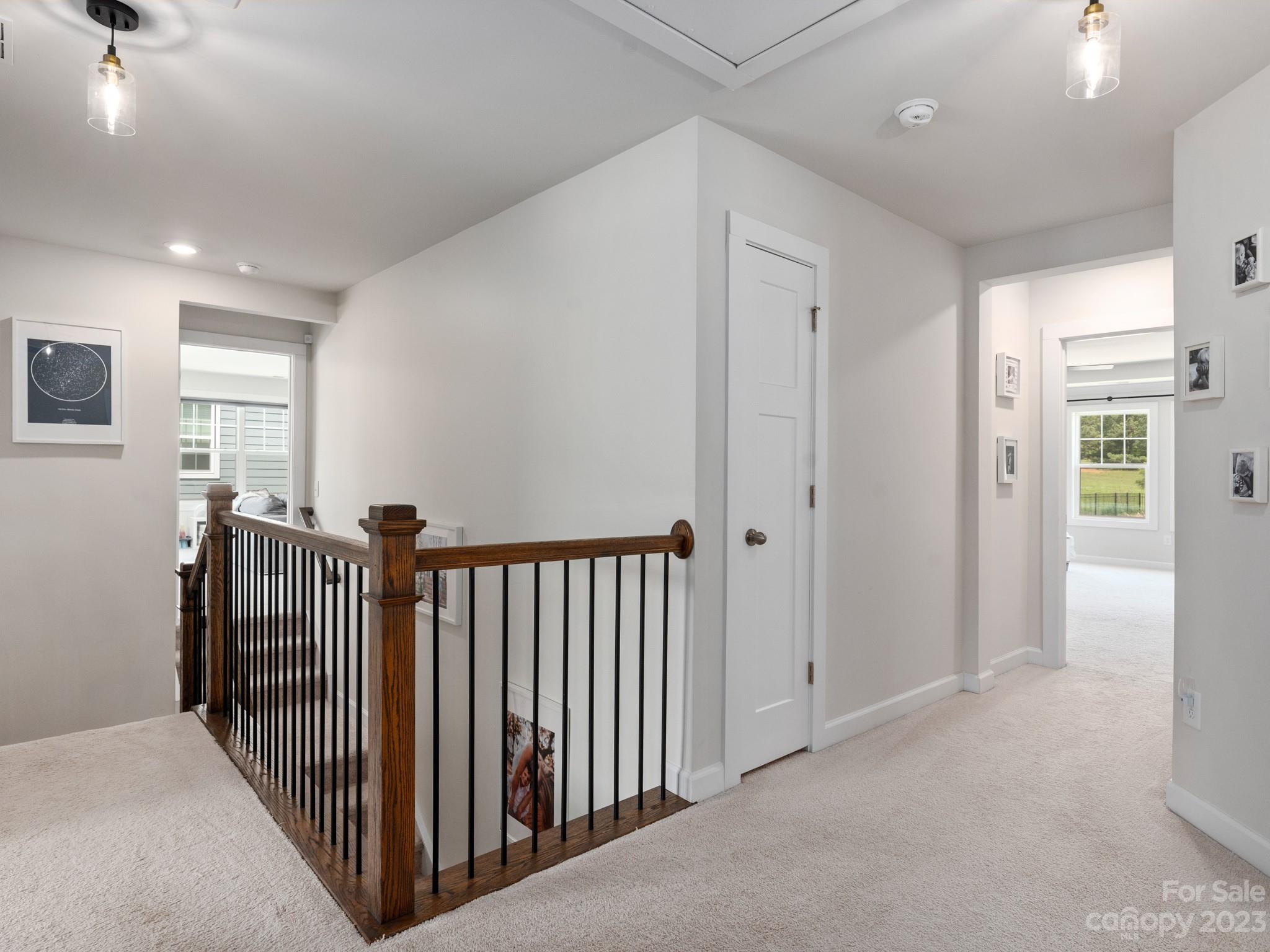 413 Hudson Place Davidson, NC 28036 - Photo 14 of 38 a view of a hallway with closet area