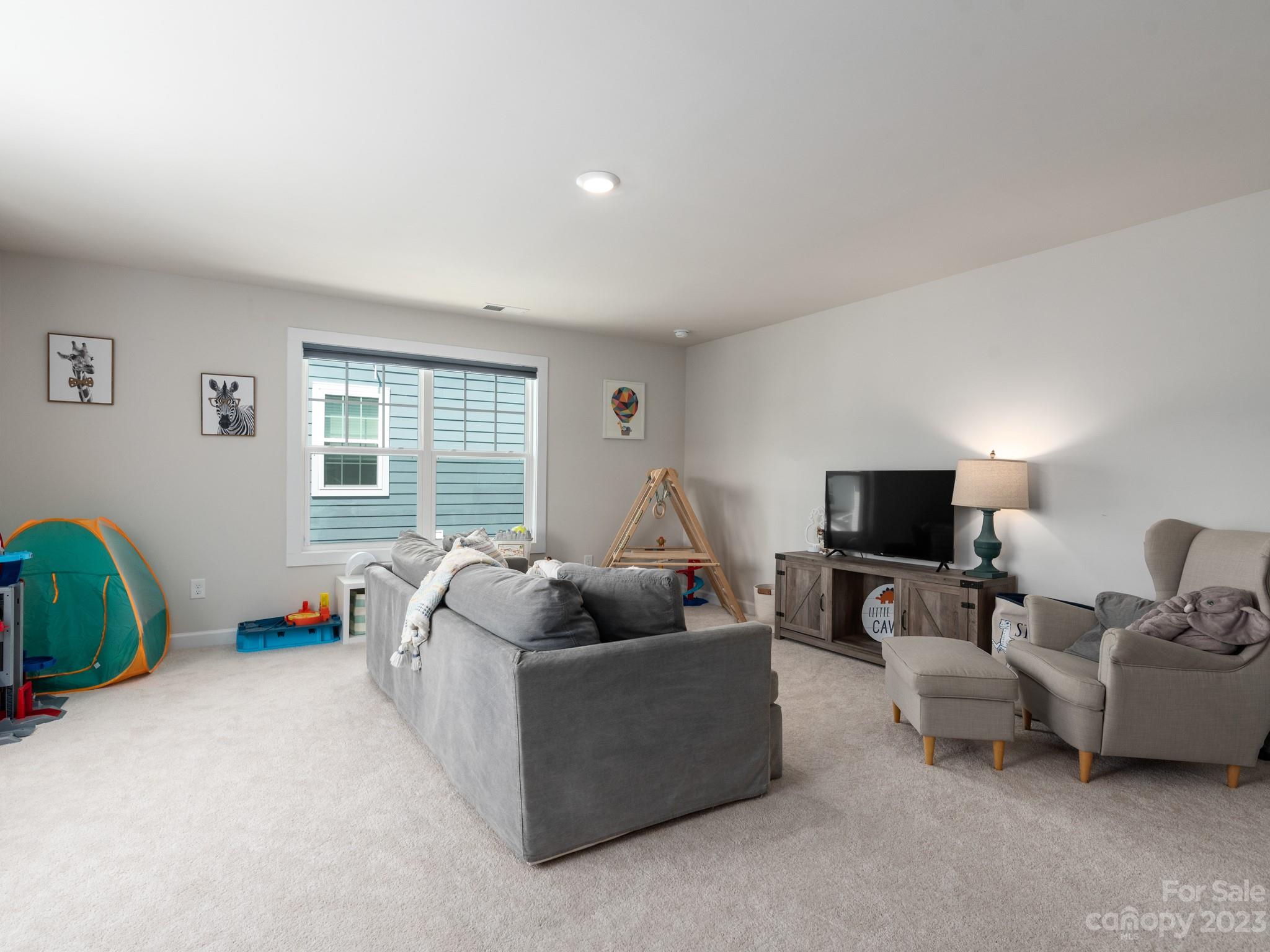 413 Hudson Place Davidson, NC 28036 - Photo 25 of 38 a living room with furniture and a flat screen tv
