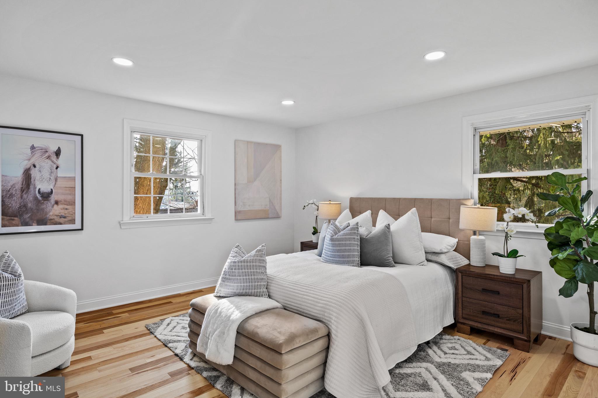 1221 Huntingdon Pike Huntingdon Valley, PA 19006 - Photo 26 of 48 a bed room with a bed and a couch