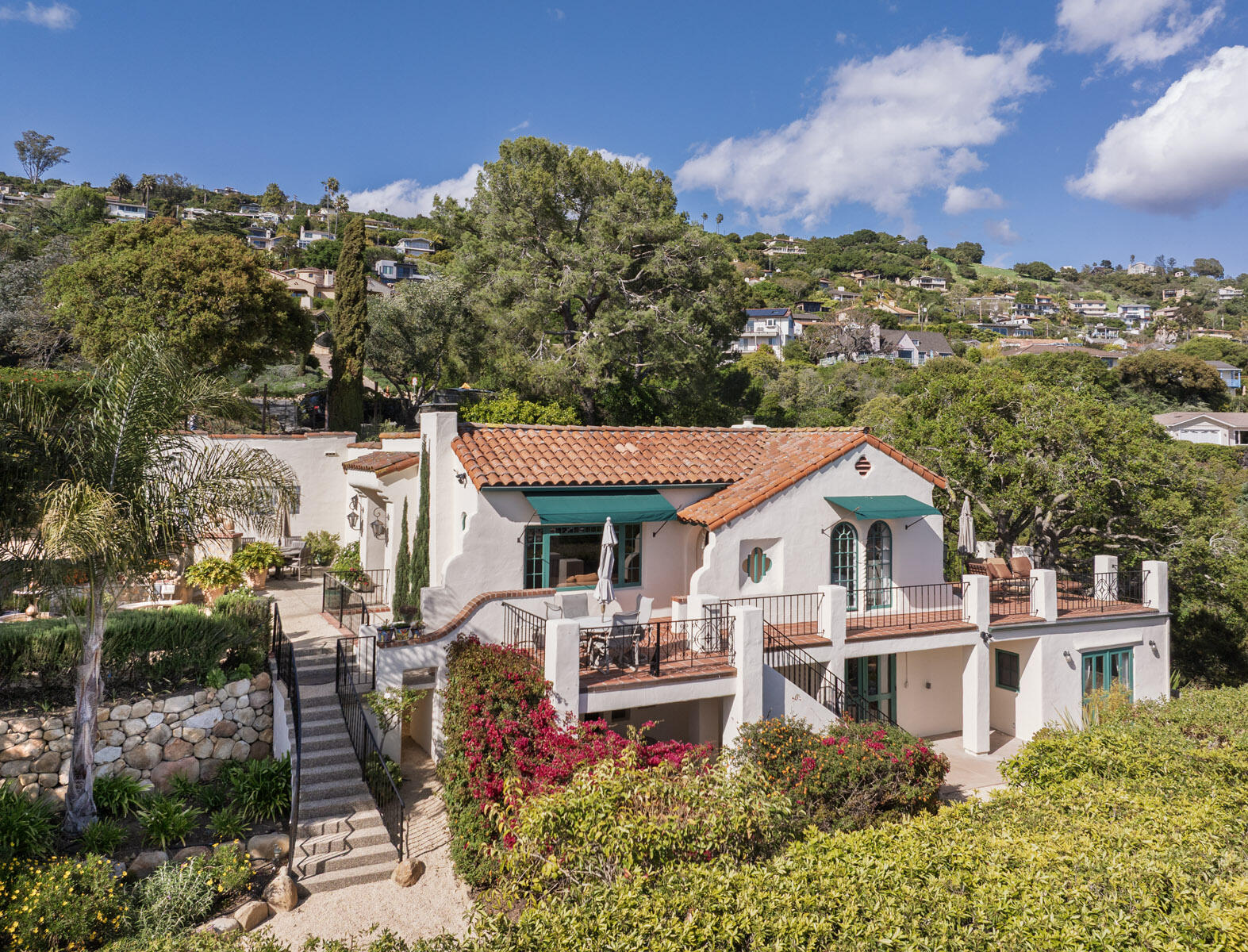 1010 Garcia Road Santa Barbara, CA 93103 - Photo 20 of 30 Numerous south facing terraces