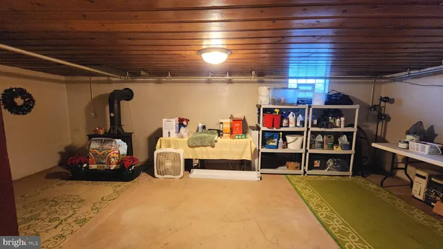 a room with storage and utility