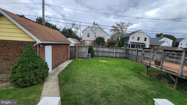 a view of a porch with a yard