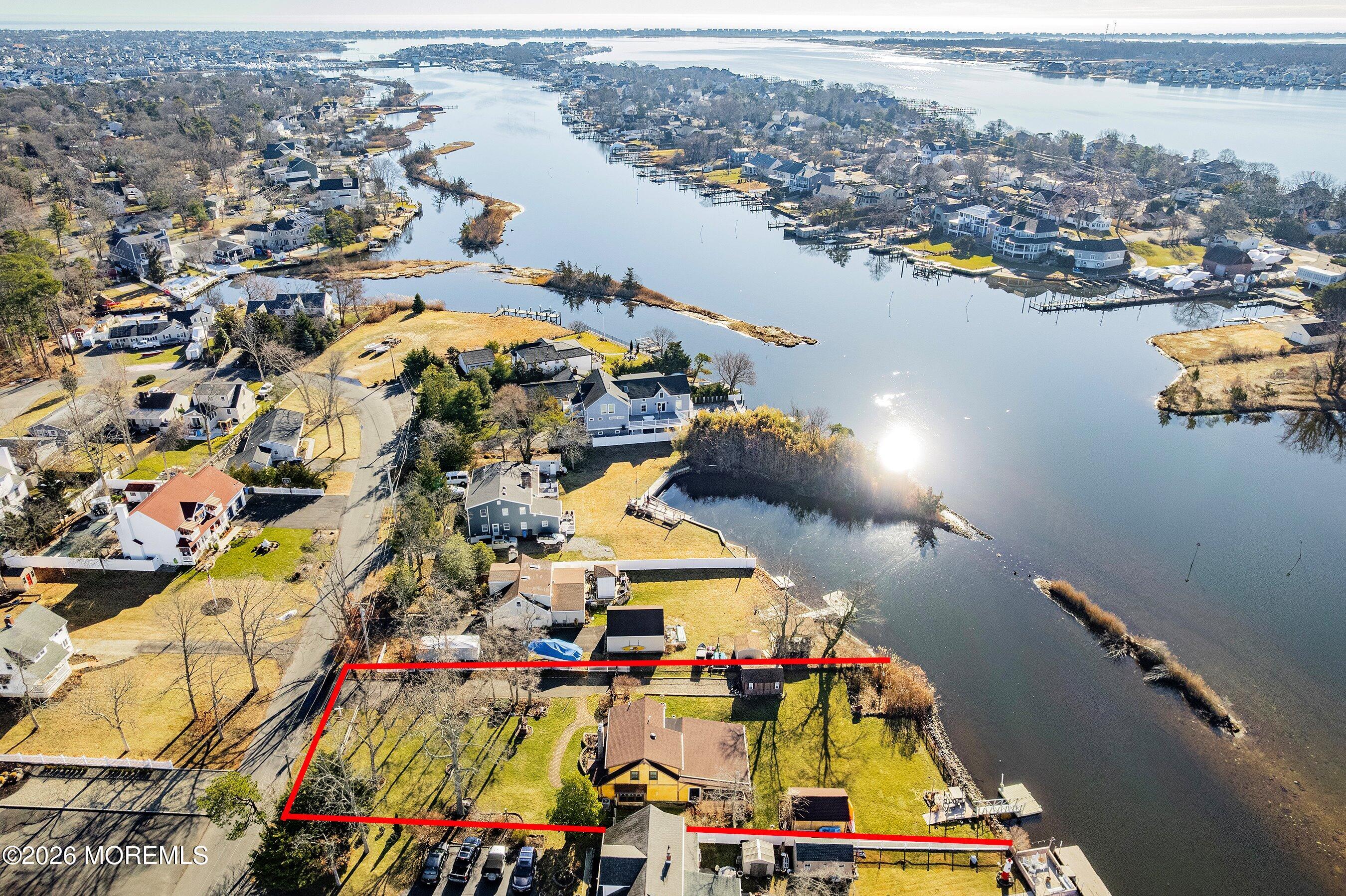 515 Carroll Fox Road Brick, NJ 08724 - Photo 3 of 60 an aerial view of a houses with a lake view