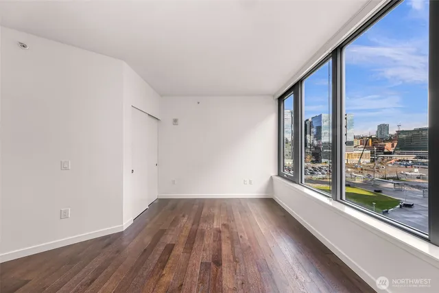 wooden floor in an empty room
