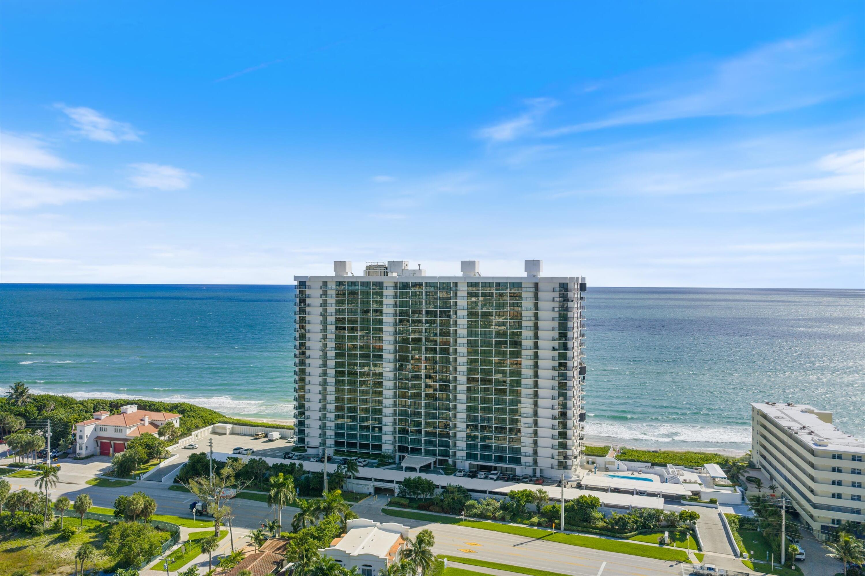 250 South Ocean Boulevard, Unit 3E & 3F Boca Raton, FL 33432 - Photo 36 of 46 a view of a city with tall buildings