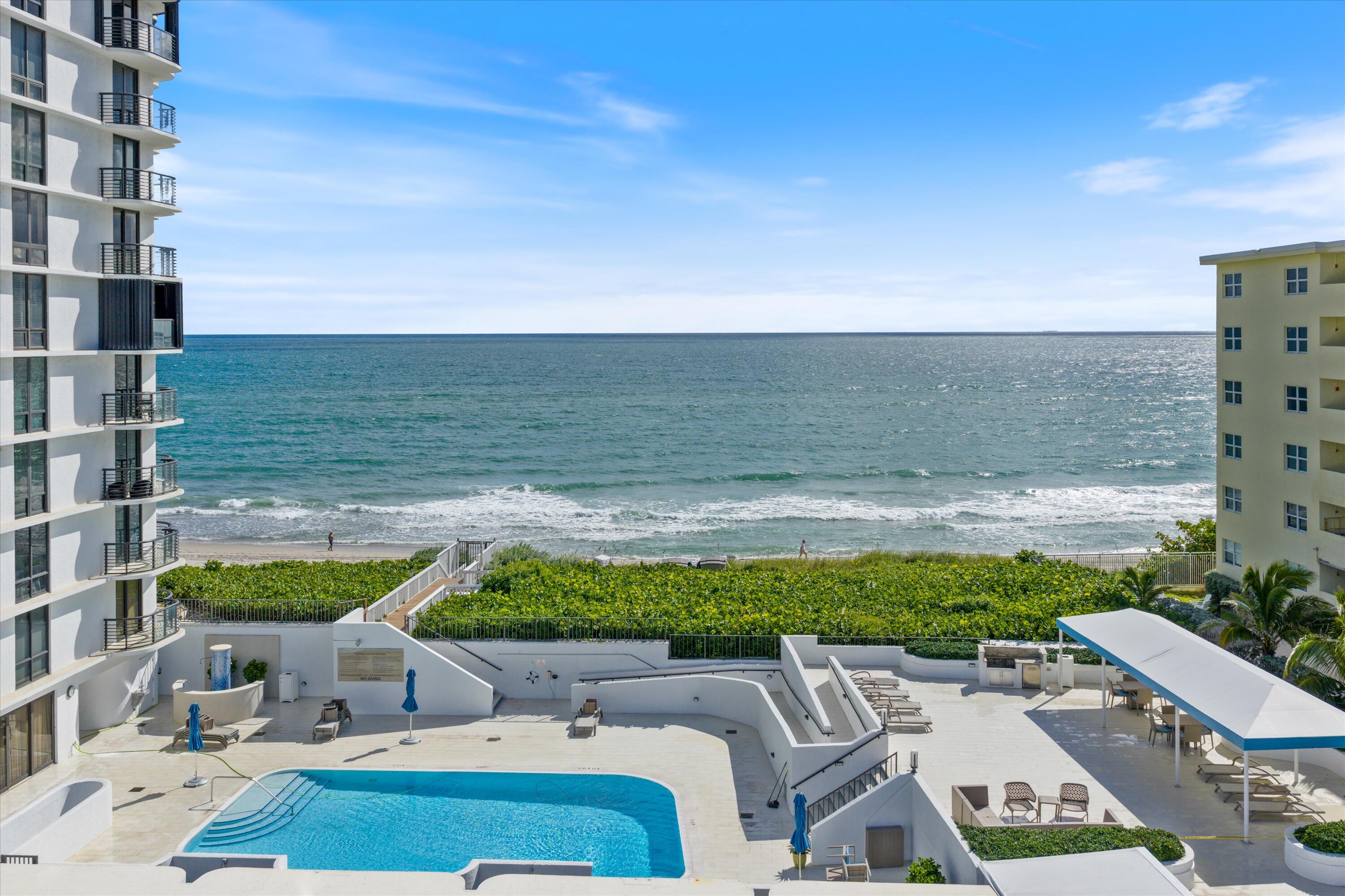 250 South Ocean Boulevard, Unit 3E & 3F Boca Raton, FL 33432 - Photo 38 of 46 a picture of city view with outdoor space