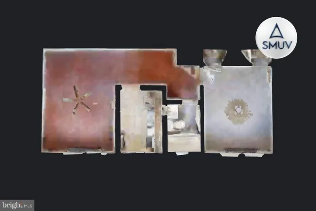 a picture of a bathroom with a granite countertop and a shower