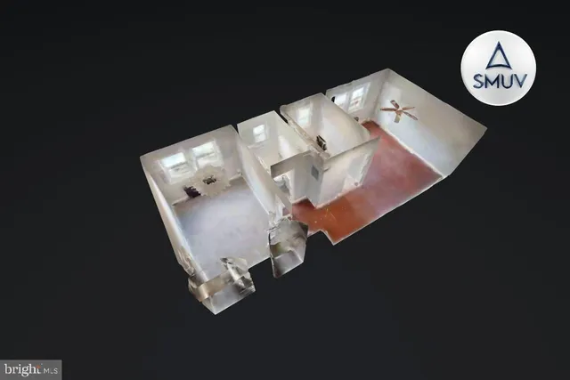 an empty room with window