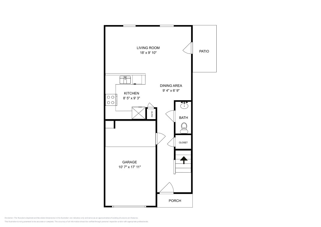 1027 Trail Driver Cove Georgetown, TX 78626 - Photo 16 of 17 View of property floor plan