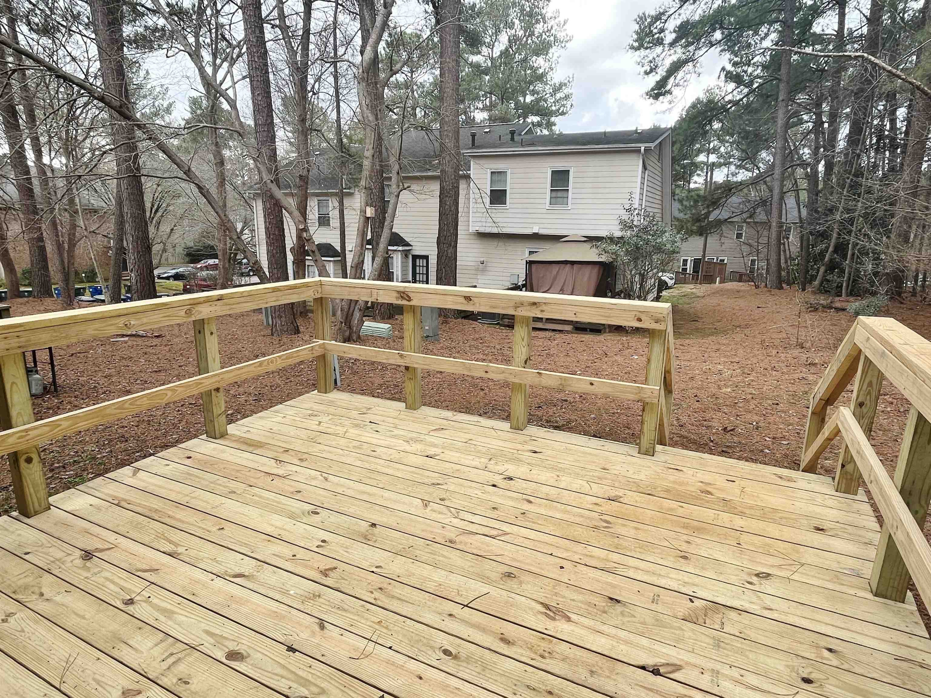 6123 Bushmills Street Raleigh, NC 27613 - Photo 15 of 16 Brand New Deck