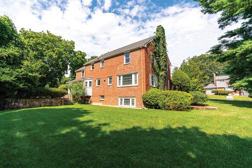 7 Dorothy Road Newton, MA 02459 - Photo 21 of 23 a view of a house with a yard