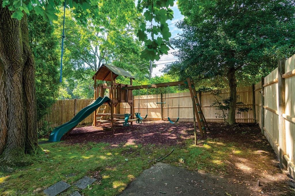 7 Dorothy Road Newton, MA 02459 - Photo 23 of 23 a view of outdoor space with deck and green space