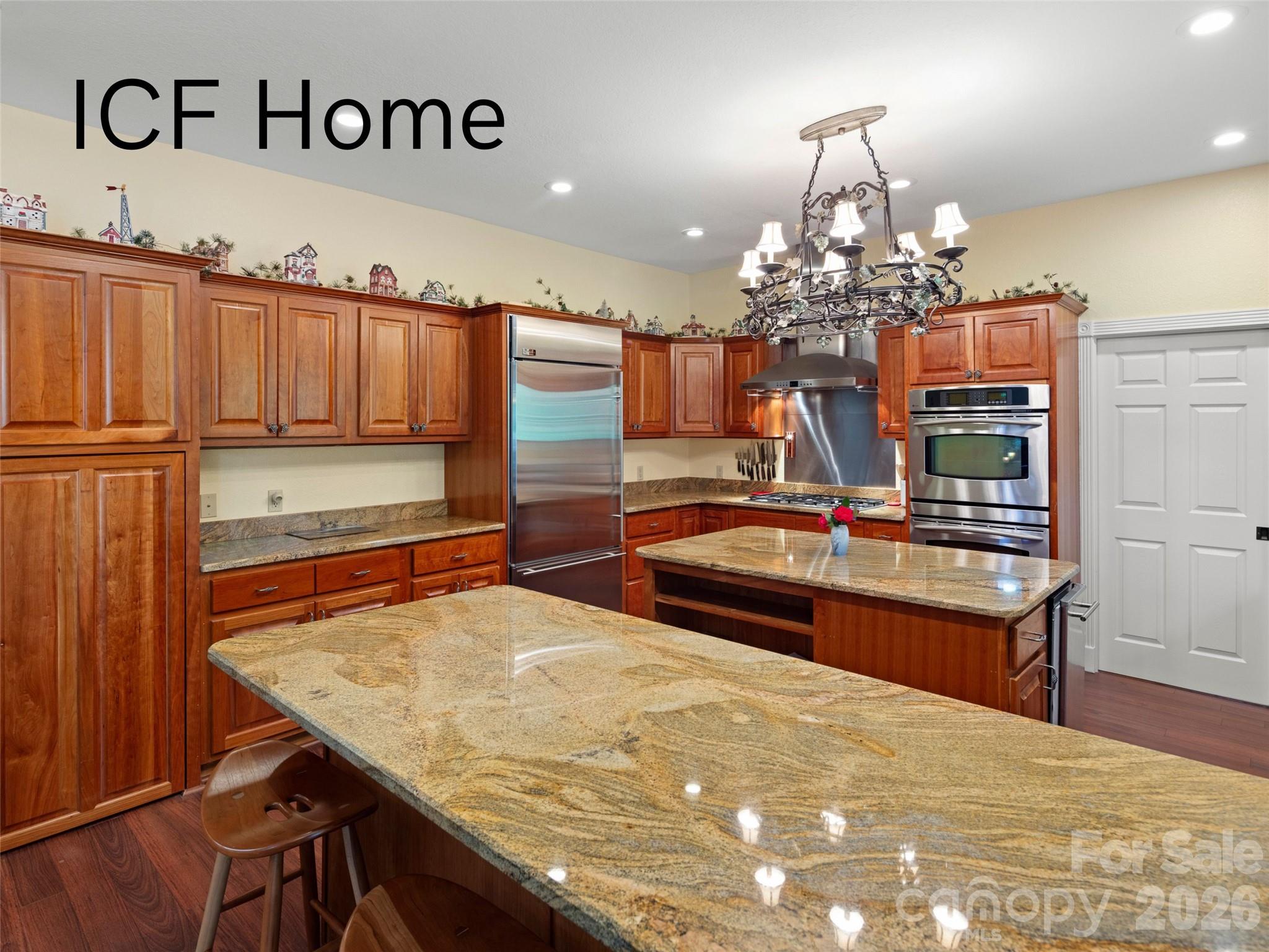 79 Ward Road Maggie Valley, NC 28751 - Photo 1 of 48 a kitchen with kitchen island granite countertop a sink and counter space