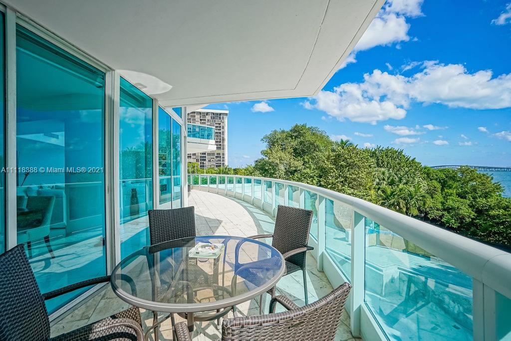 2127 Brickell Avenue, Unit 503 Miami, FL 33129 - Photo 21 of 54 a view of balcony with furniture
