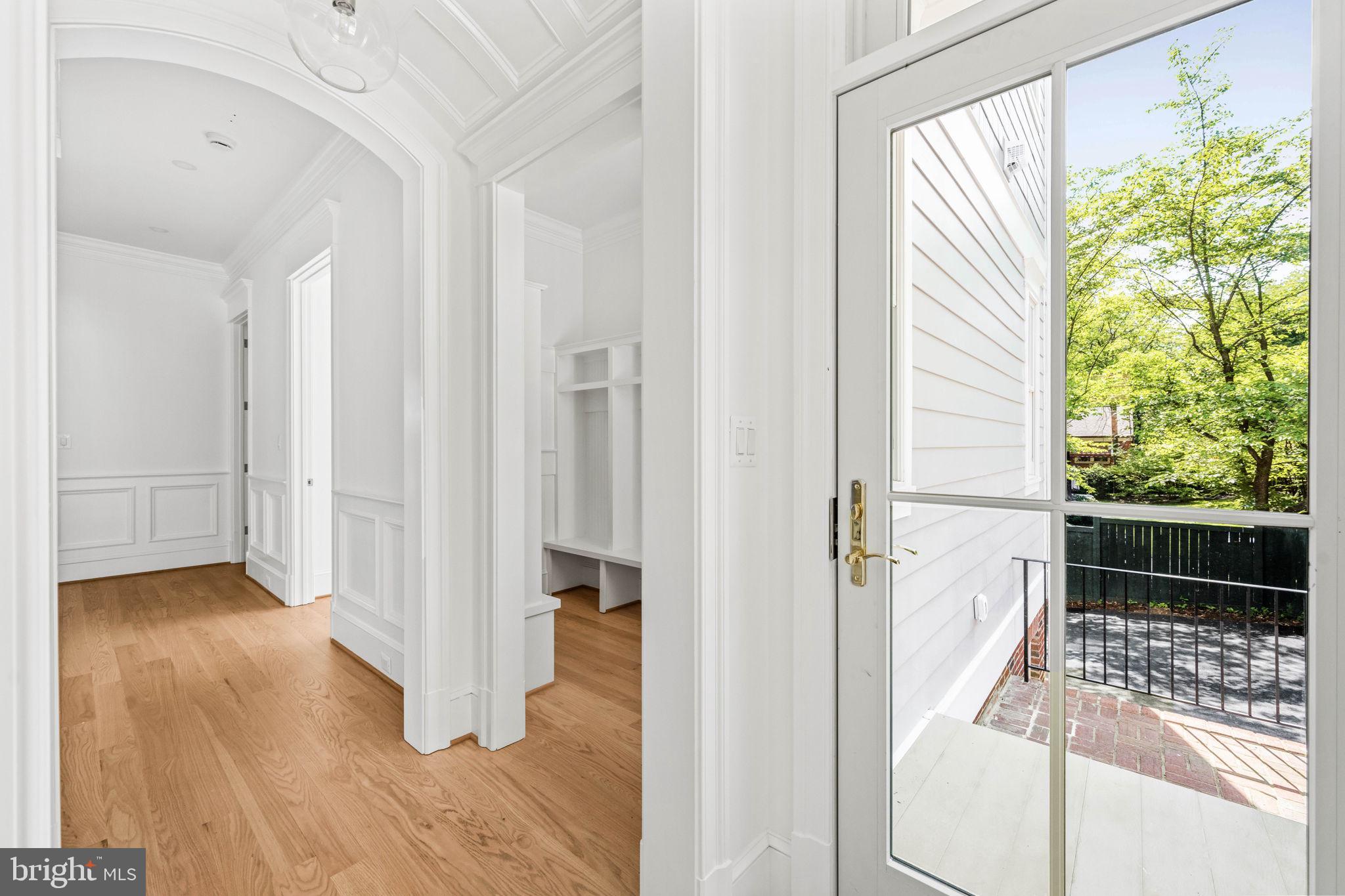 414 Rucker Place Alexandria, VA 22301 - Photo 114 of 135 Main Floor Rear Entry/Hall to Back Porch