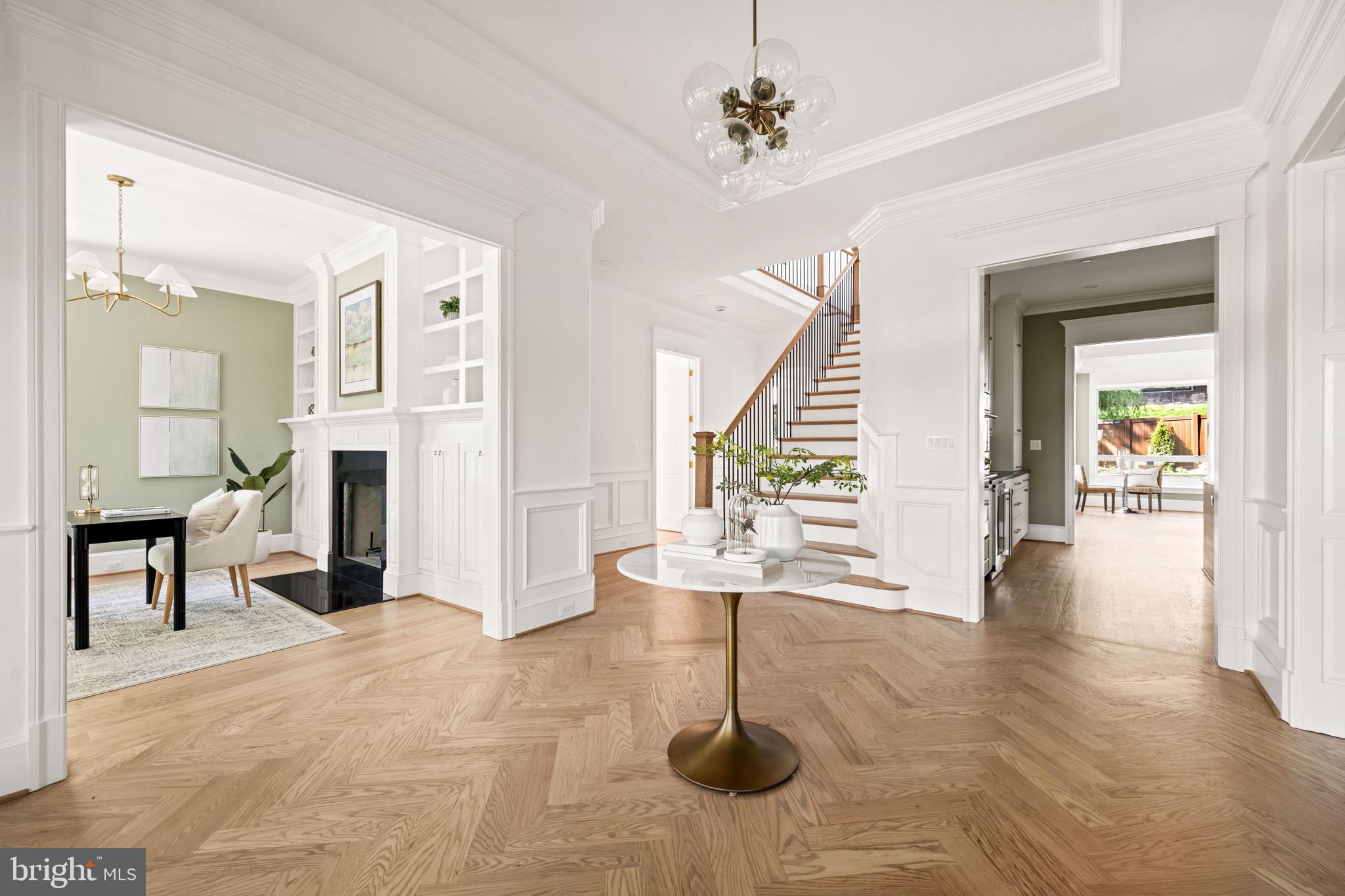 414 Rucker Place Alexandria, VA 22301 - Photo 15 of 135 Foyer to Office/Library