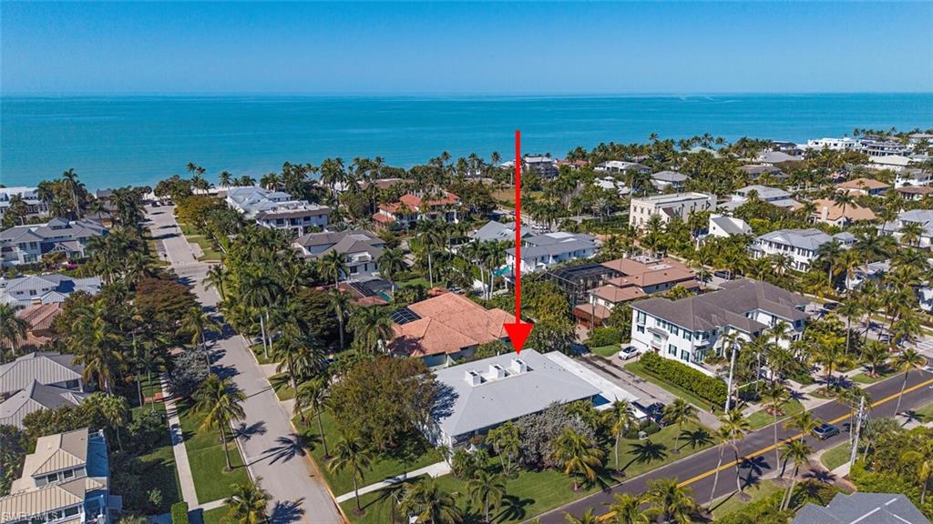 536 2nd Street South, Unit 536 Naples, FL 34102 - Photo 14 of 14 Aerial view of residential area with a large body of water