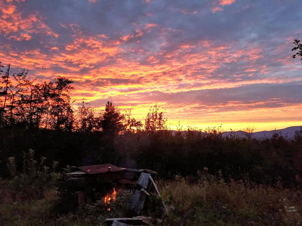 28 Tower Road Roxbury, ME 04275 - Photo 1 of 58 mountain sunset view