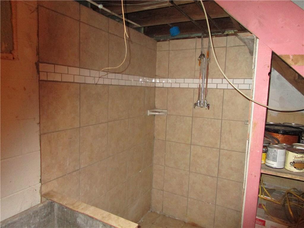 385 Emerson Avenue Farrell, PA 16121 - Photo 17 of 24 Shower in the basement