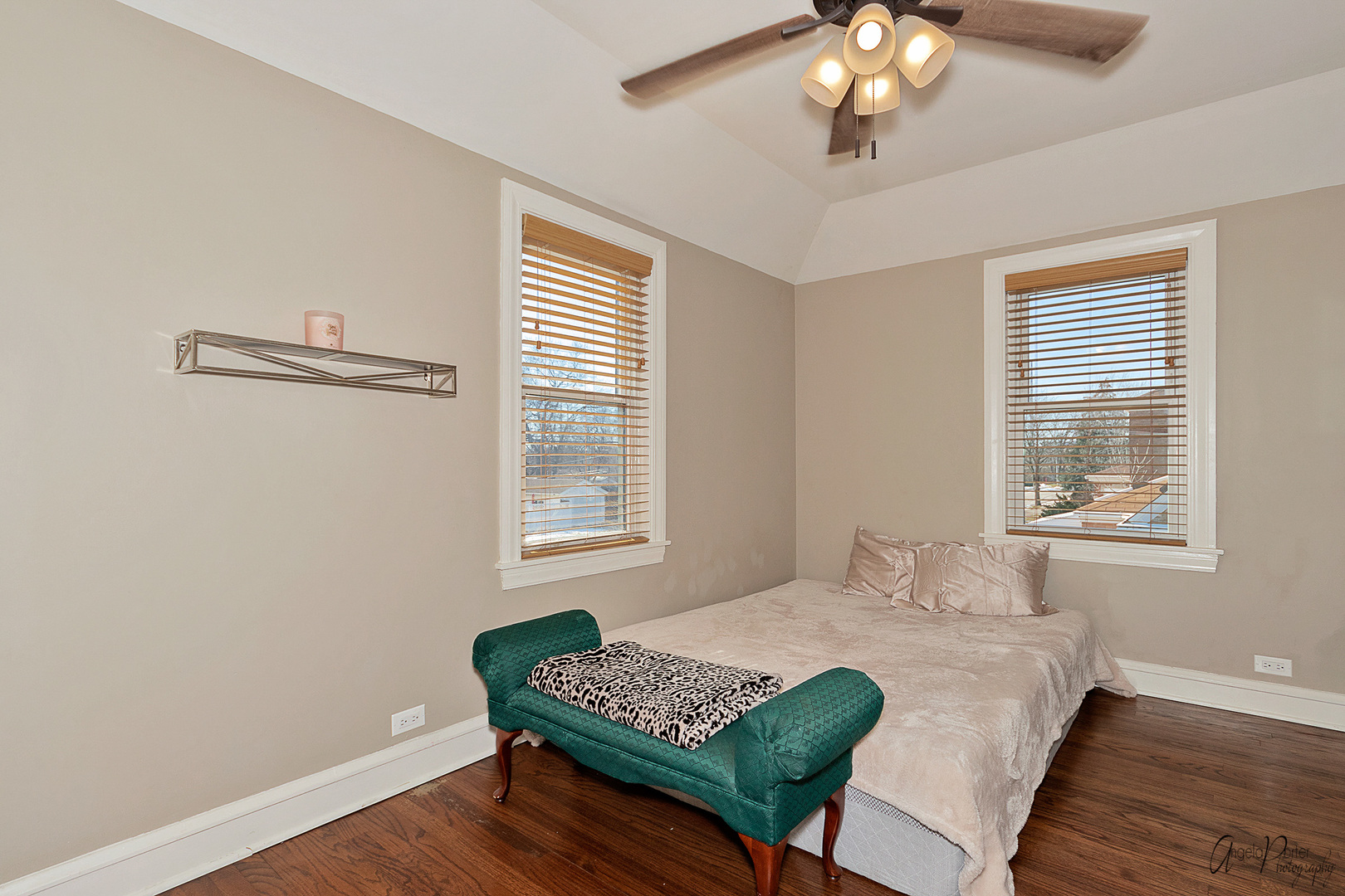 5824 Prospect Avenue Berkeley, IL 60163 - Photo 18 of 26 a view of a bedroom with furniture and wooden floor