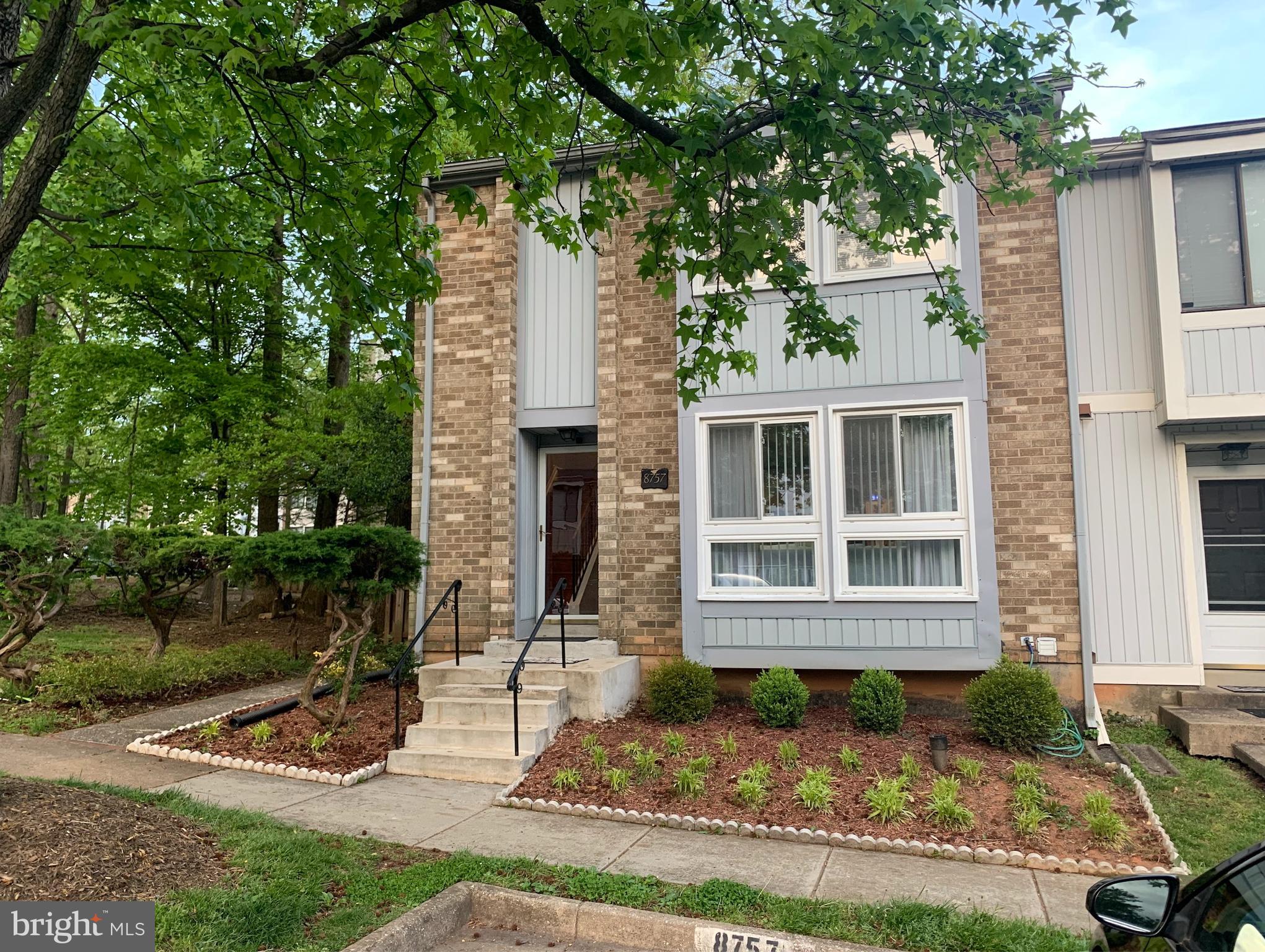 8757 Ridge Hollow Court Springfield, VA 22152 - Photo 2 of 50 Front View (with a small park area on the side)