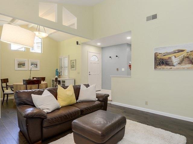 121 Redding Road, Unit B Campbell, CA 95008 - Photo 6 of 15 a living room with furniture and wooden floor