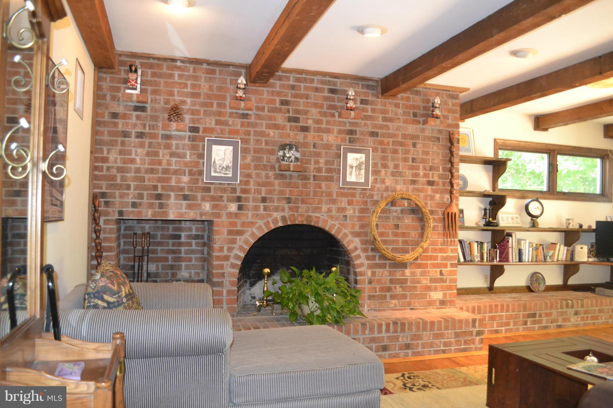 1560 Lottie Fowler Road Prince Frederick, MD 20678 - Photo 10 of 27 Family Room with wood fireplace