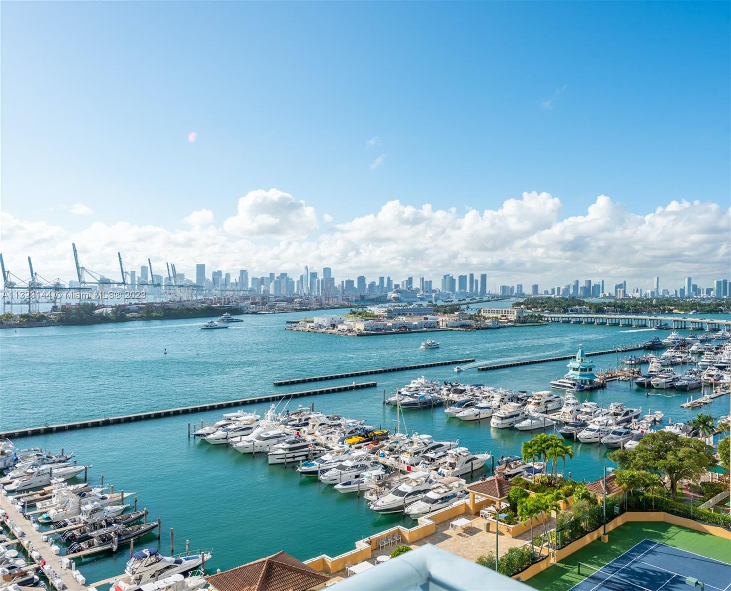 90 Alton Road, Unit 1602 Miami Beach, FL 33139 - Photo 2 of 34 a view of a city with water view