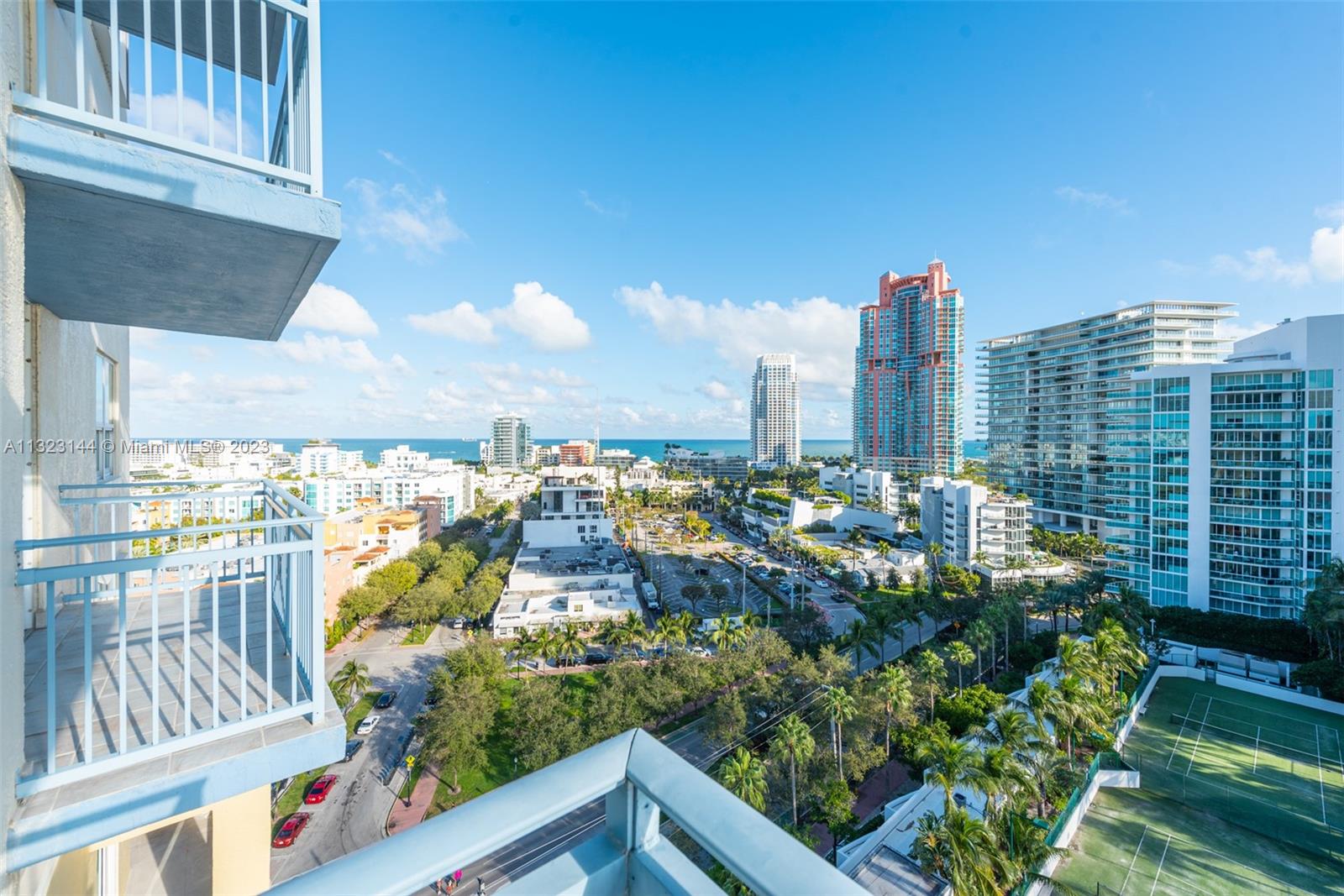 90 Alton Road, Unit 1602 Miami Beach, FL 33139 - Photo 23 of 34 a view of a city with tall buildings