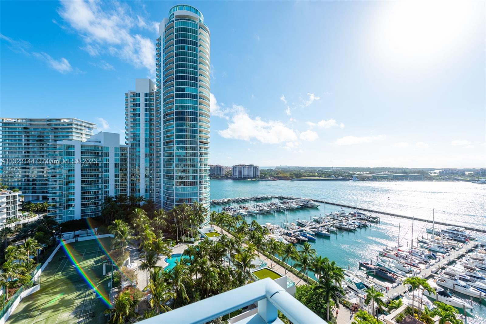 90 Alton Road, Unit 1602 Miami Beach, FL 33139 - Photo 3 of 34 a view of a city and ocean view