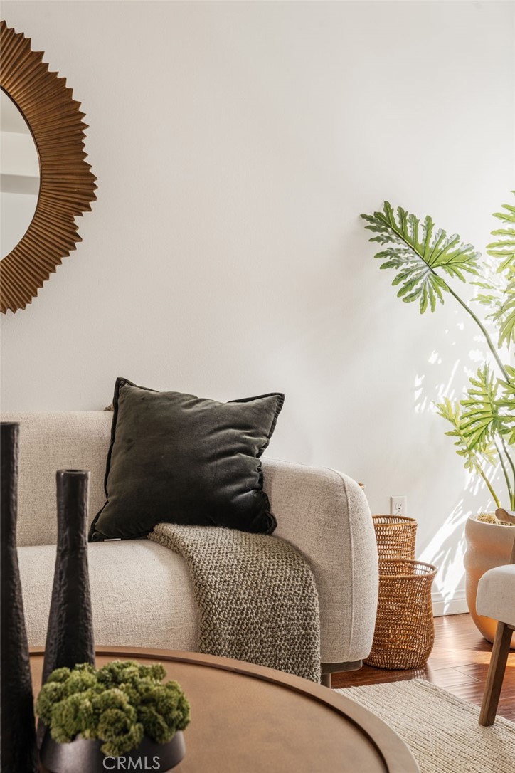 4612 Peck Road, Unit D El Monte, CA 91732 - Photo 13 of 57 a bedroom with a bed and a potted plant