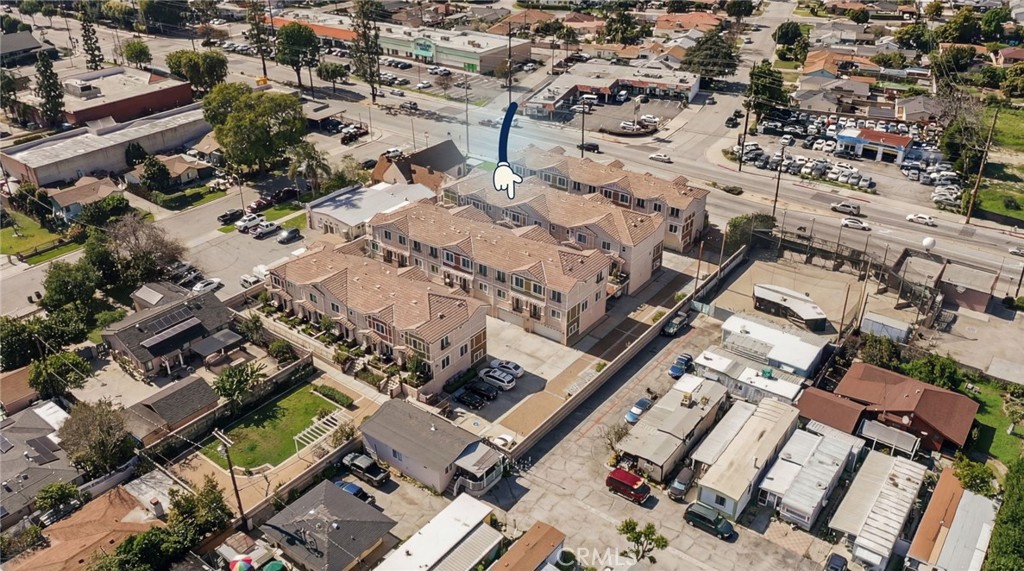 4612 Peck Road, Unit D El Monte, CA 91732 - Photo 44 of 57 an aerial view of a city