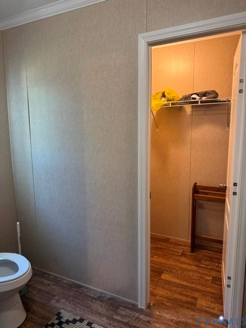 1927 Five Forks Road Pamplin, VA 23958 - Photo 26 of 42 Wood-finish flooring throughout, with panel wall f