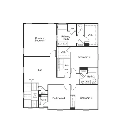 a picture of a floor plan