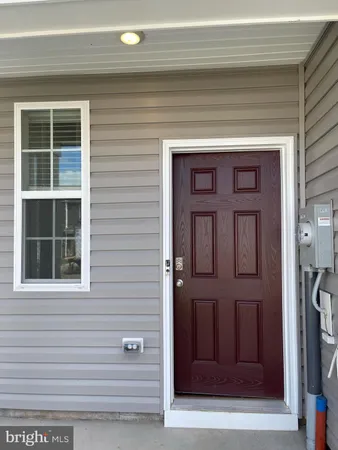 a view of front door of a house