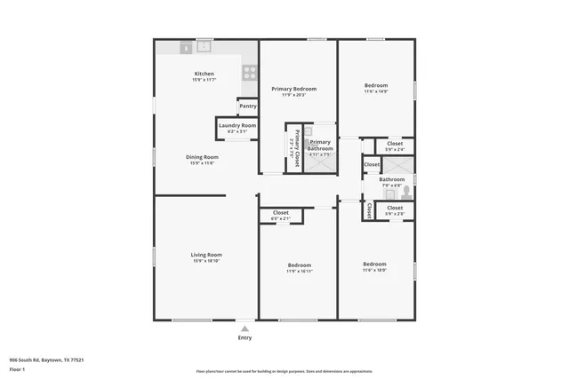 a picture of a floor plan