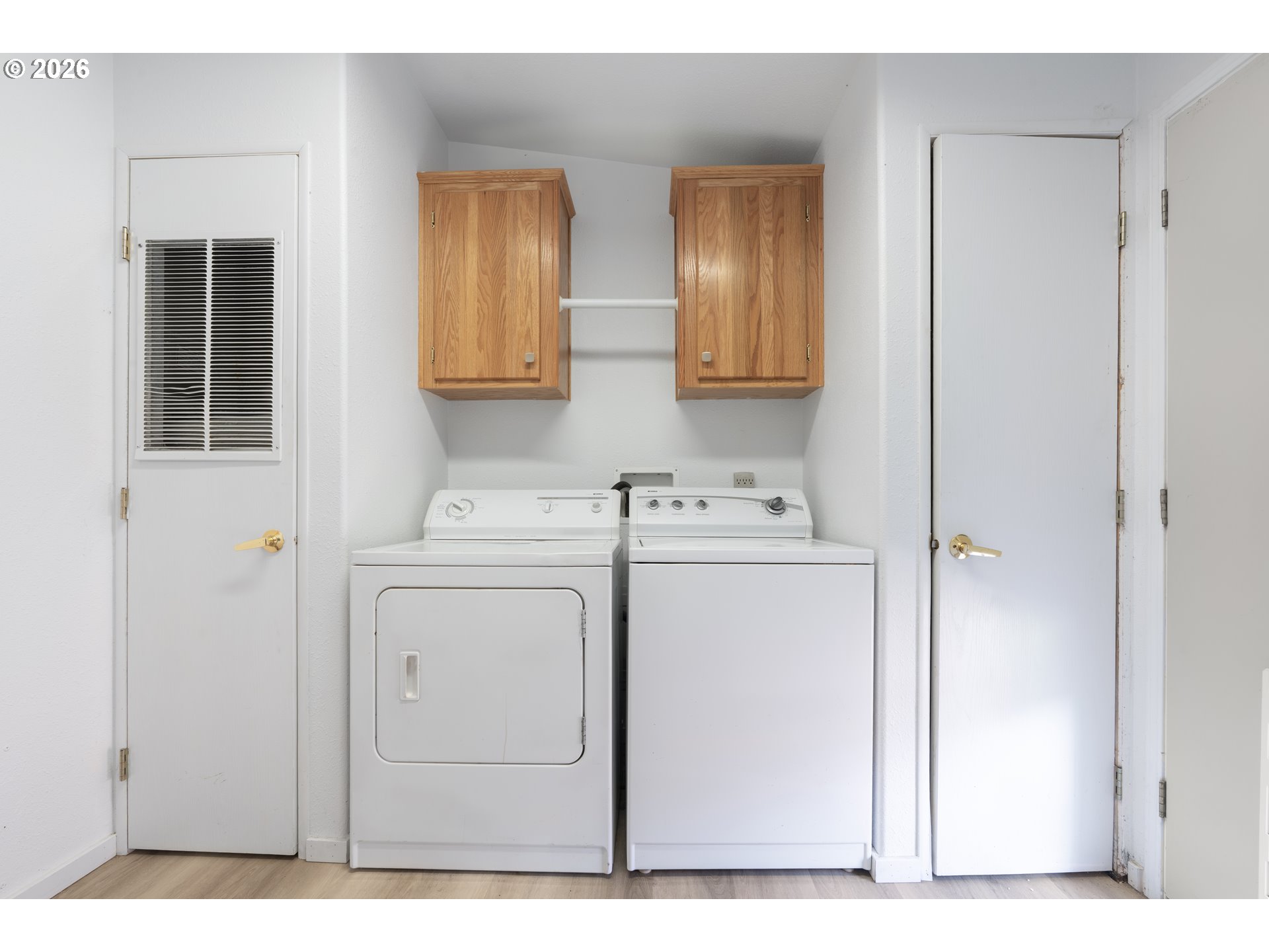 94033 Doyle Point Road Gold Beach, OR 97444 - Photo 32 of 42 a utility room with closet dryer and washer