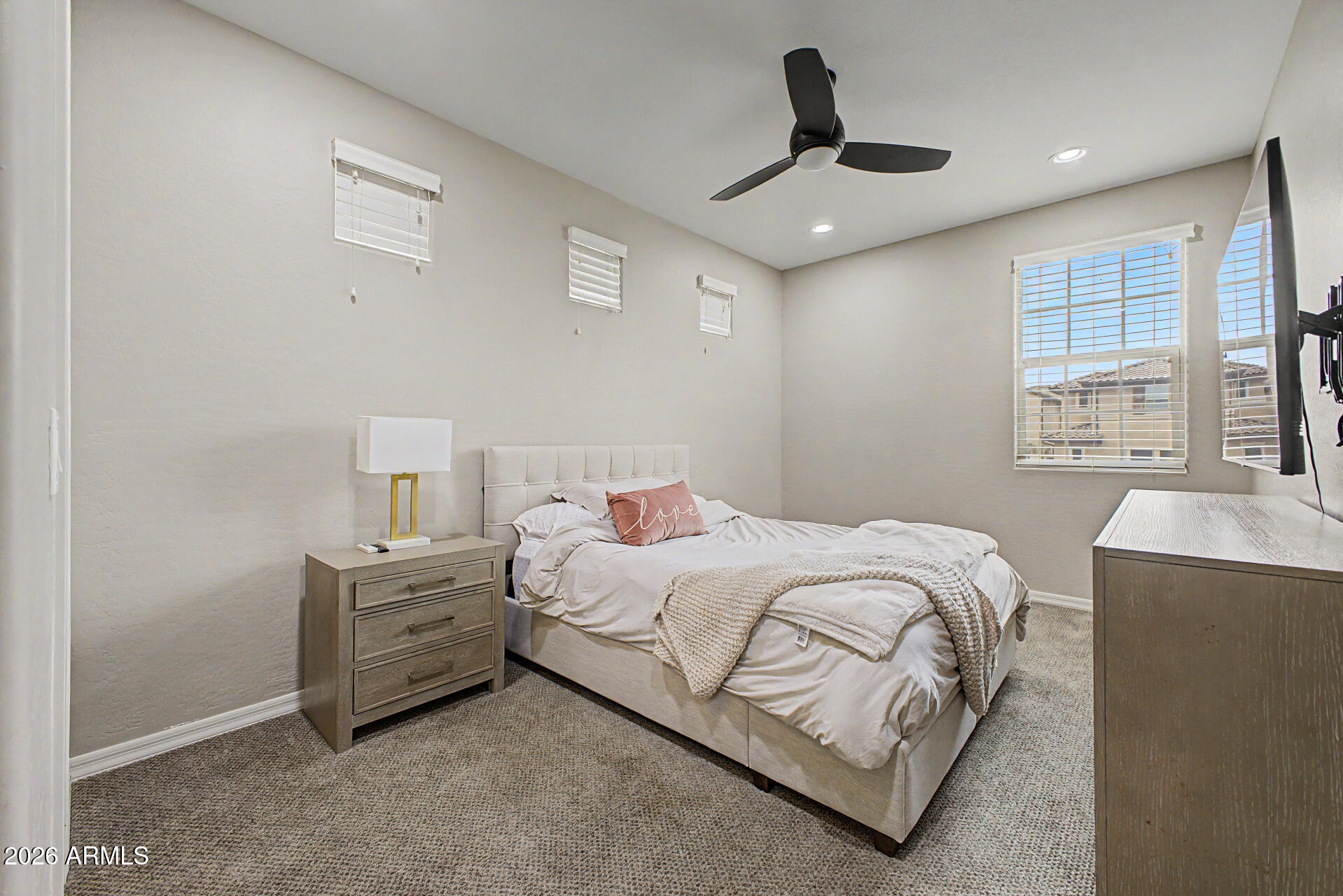 15918 South 11th Way Phoenix, AZ 85048 - Photo 16 of 32 a bedroom with bed and window