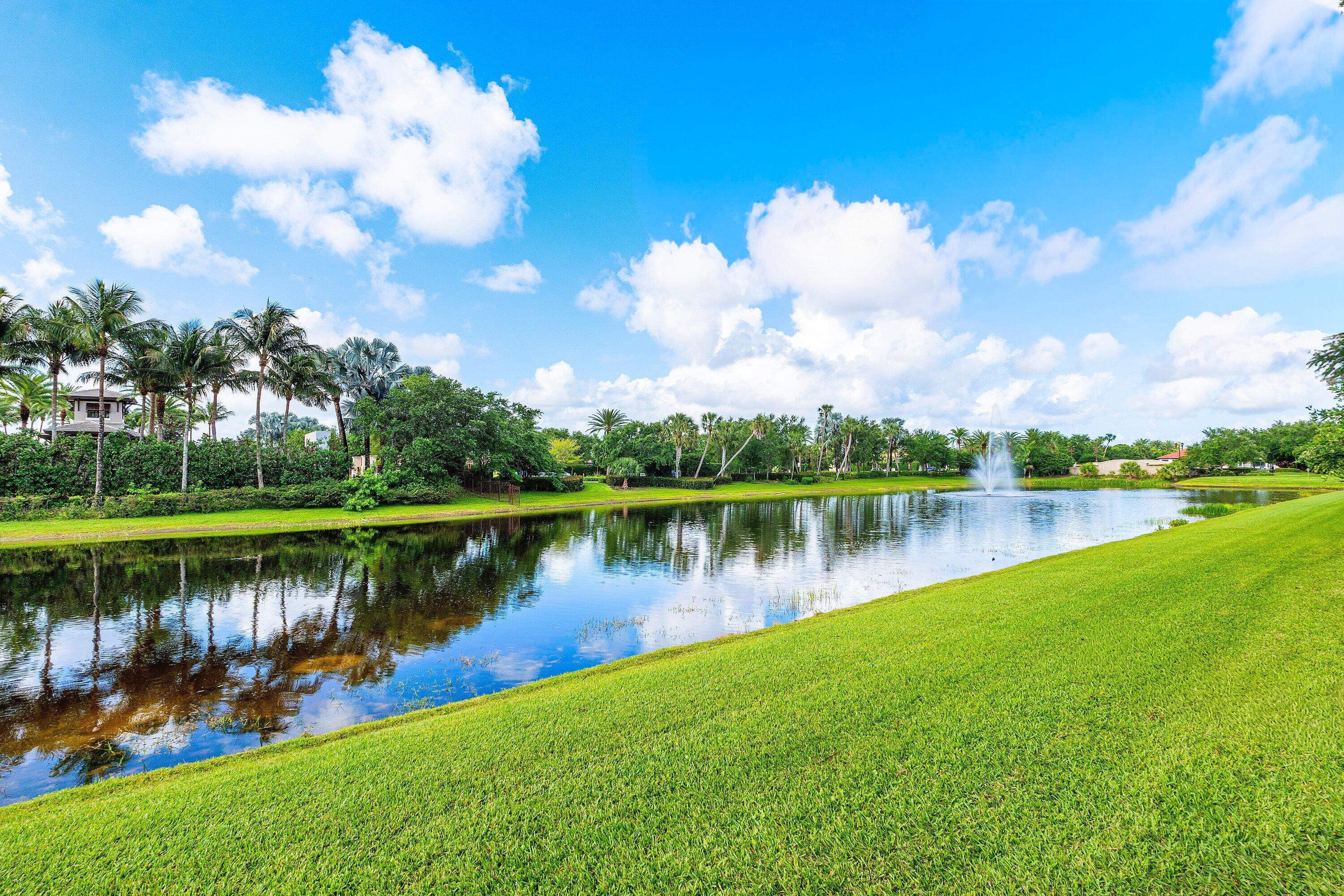 9349 Eden Roc Court Delray Beach, FL 33446 - Photo 28 of 50 a view of a lake