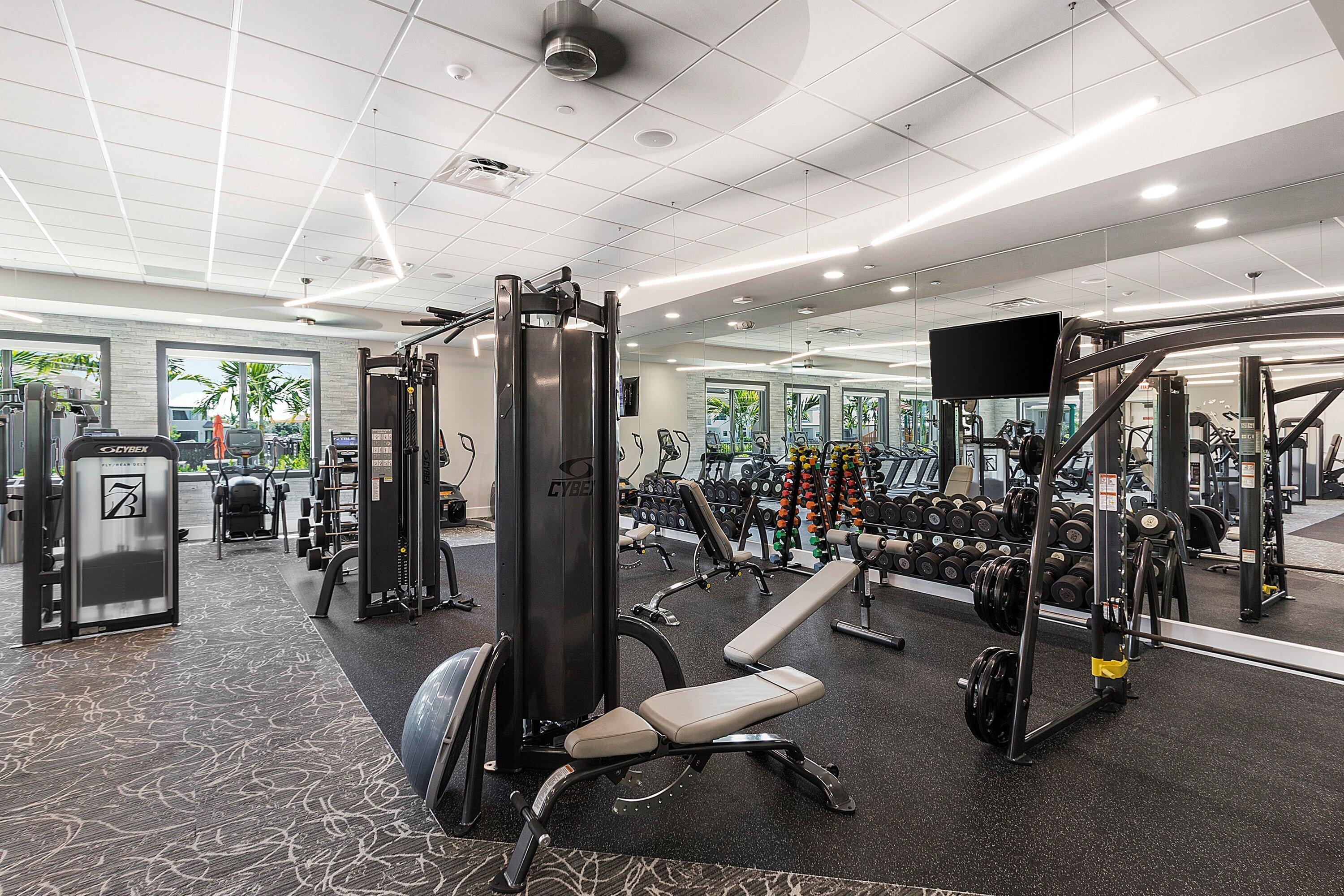 9349 Eden Roc Court Delray Beach, FL 33446 - Photo 37 of 50 a view of a room with gym equipment