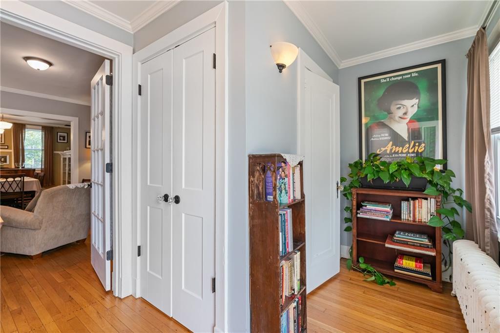 5720 Munhall Road Pittsburgh, PA 15217 - Photo 5 of 37 Entry has half bath and large coat closet.